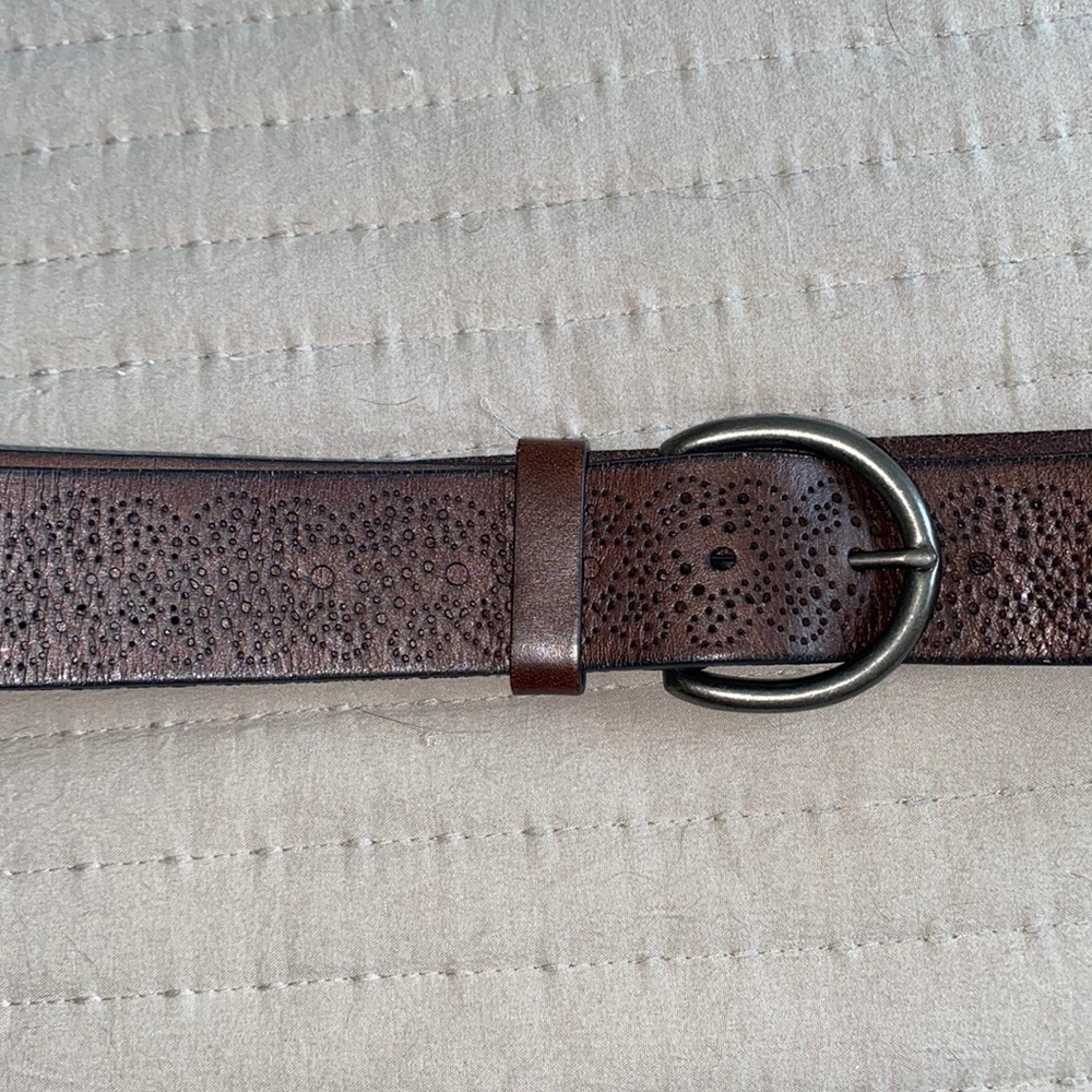Brown Leather Belt